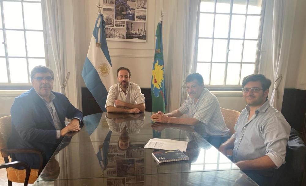 Barenghi se reunió con el ministro de Economía de la Provincia