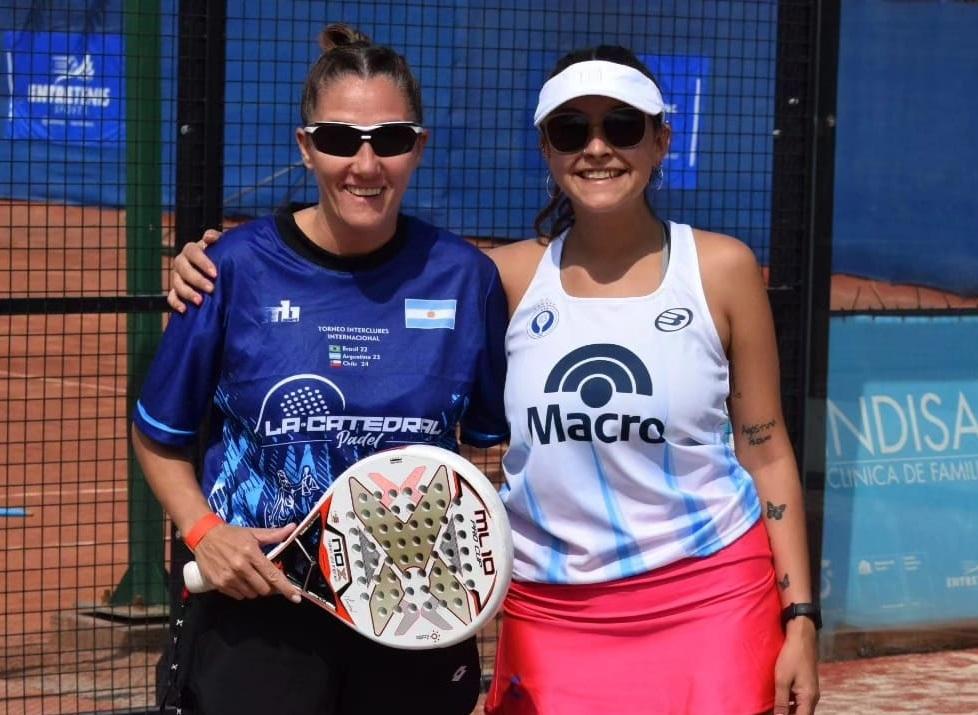 Bragadenses se destacan en un torneo internacional de Pádel en Chile