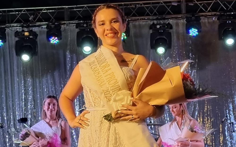 La bragadense Camila Fontela es la nueva Embajadora Provincial del Carnaval