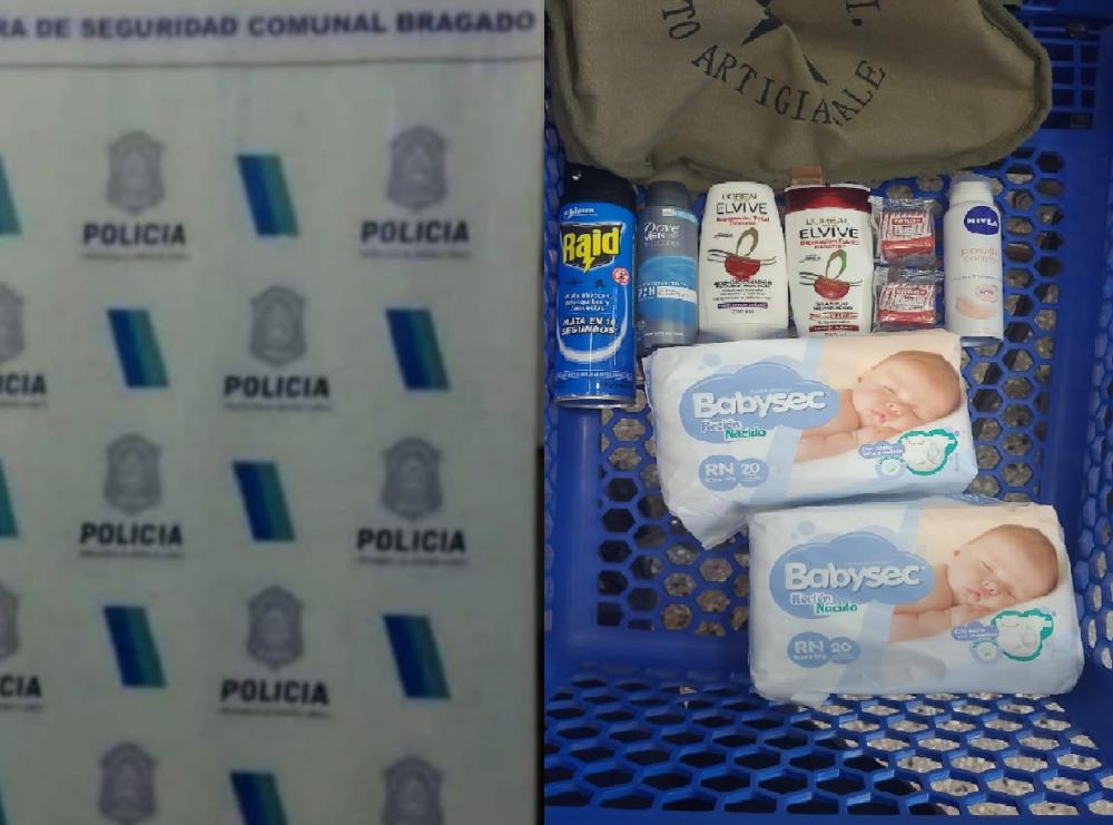 Otro hurto en un supermercado chino: imputaron a una mujer por llevarse artículos de limpieza