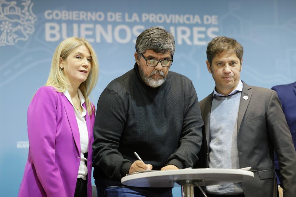 Con Bragado incluido, Kicillof oficializó la transferencia de $37.549 millones