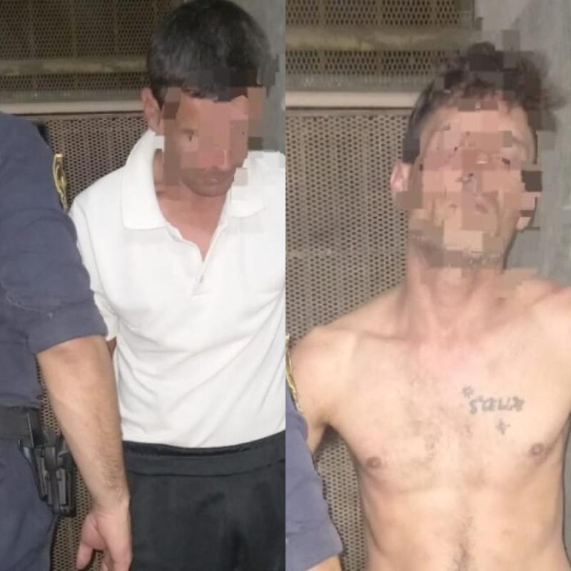 Golpearon a un hombre en el interior de su casa, robaron dinero y fueron detenidos
