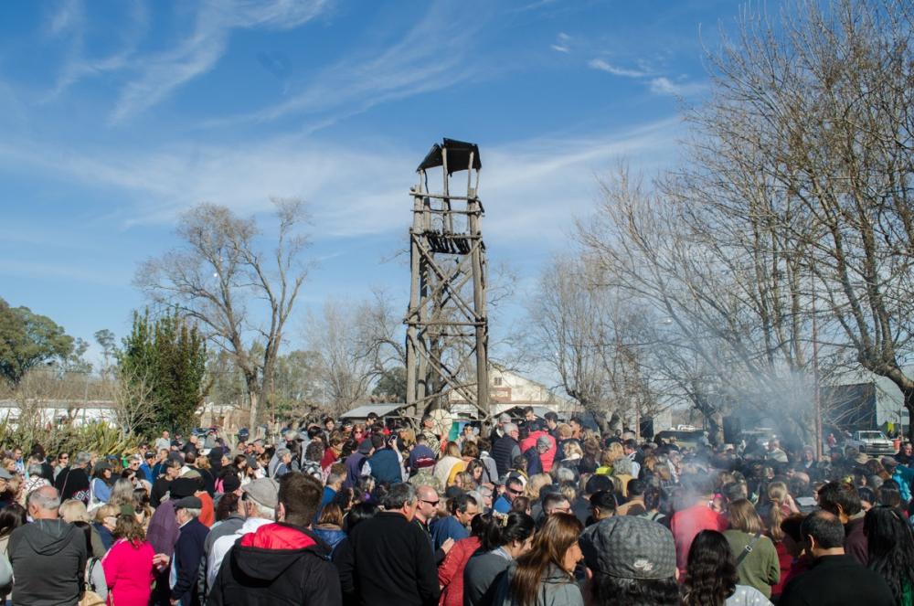 La comunidad de Olascoaga celebró una nueva Fiesta de la Pachamama