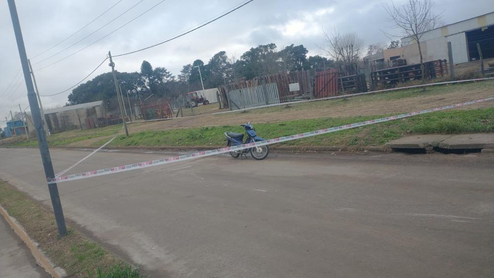 Cayó de su moto en avenida circunvalación y fue hospitalizado