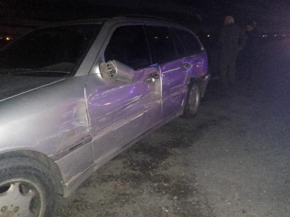 Choque entre camión y auto en ruta 46