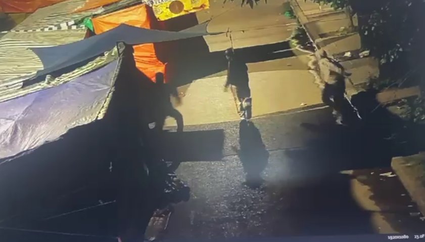 Robo punga en los fogones y una persona con discapacidad que rompió una vidriera