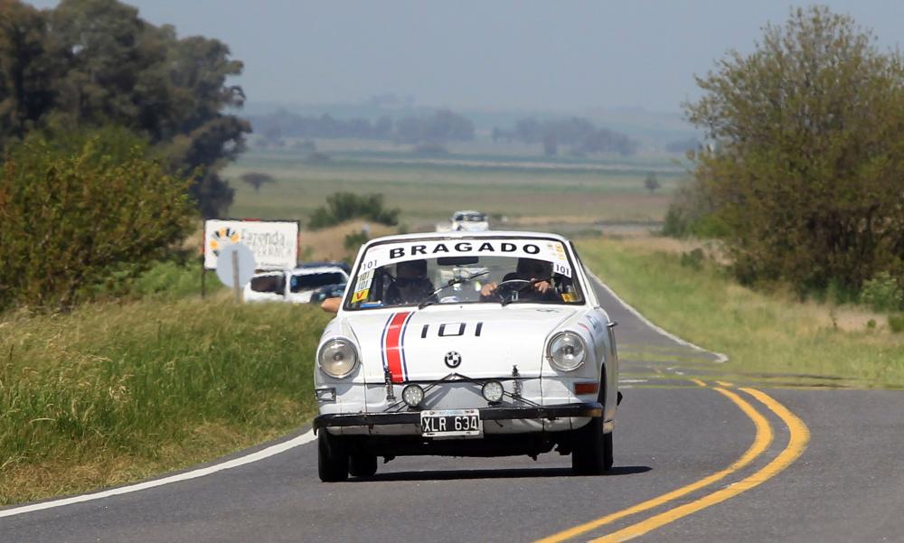 Los tres binomios de Bragado lograron completar el Gran Premio Argentino Histórico