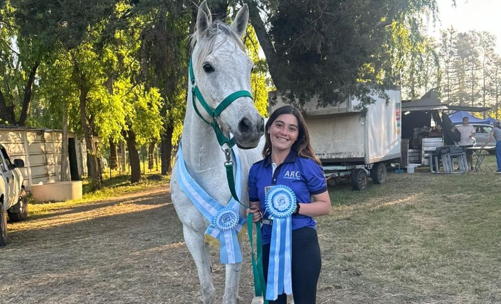Antes de su viaje a Qatar, la campeona nacional de Endurance contó detalles de una actividad en ascenso