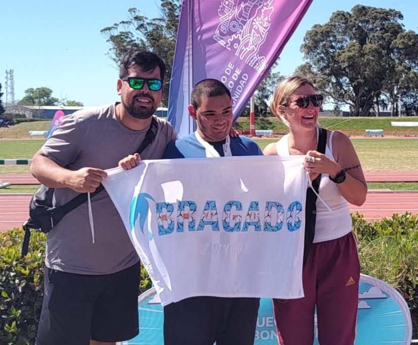 Nazareno Rodríguez consiguió una medalla de plata en Lanzamiento de Bala