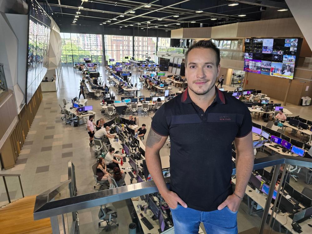 Sergio Jalfin se sumó a la señal de noticias TN:"Voy a hacer meteorología en la calle"
