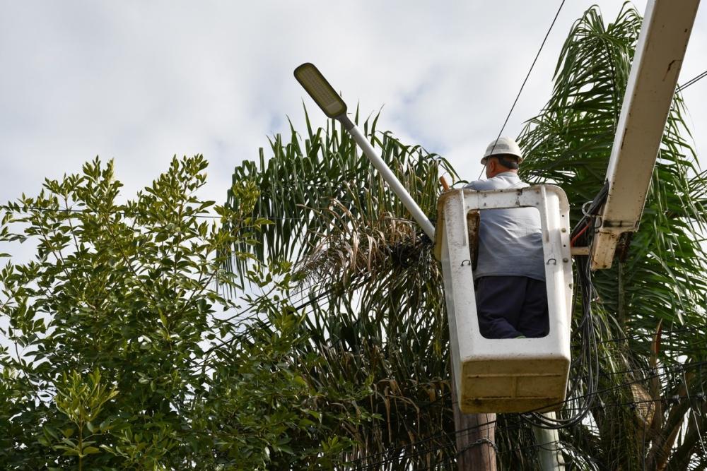 Plan de alumbrado LED: se completó el recambio de luminarias en el barrio Villa Cora