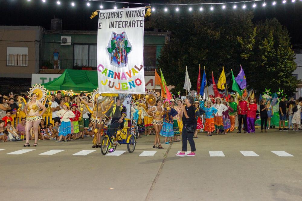 Carnaval en Bragado: el desafío del ballet Integrarte con un motivo norteño en el corso