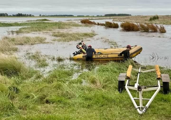 Encontraron muerto a quien sería uno de los tres desaparecidos tras las inundaciones en Bolívar