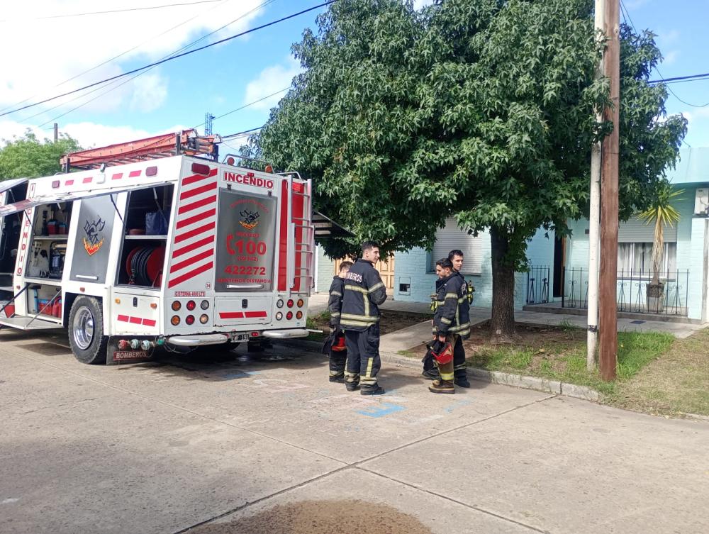Un escape de gas causó pánico en una vivienda de calle Tucumán