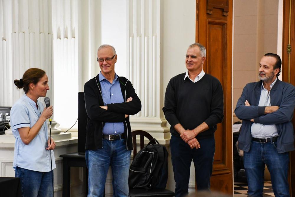 Segunda reunión de la mesa multisectorial de Salud con la presencia de Daniel Gollán