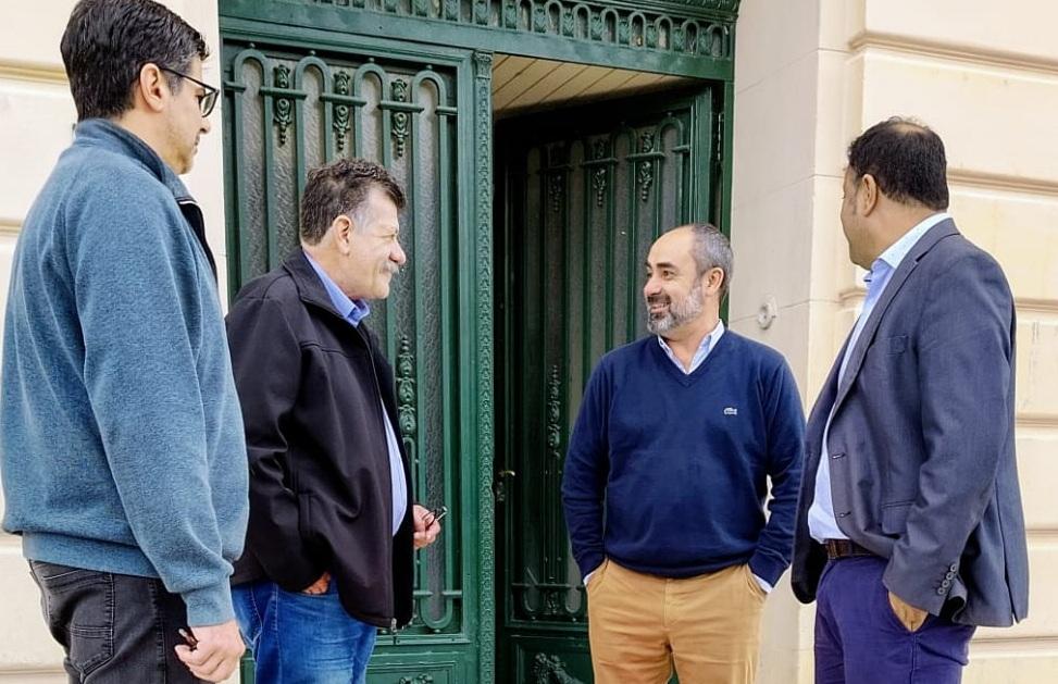 Encuentro entre el intendente Sergio Barenghi y referentes del Frente Renovador para fortalecer la unidad