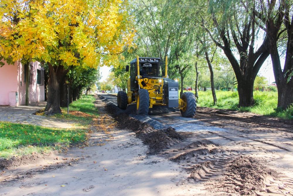 Avanzan las obras de consolidado en los barrios Independencia y El Progreso