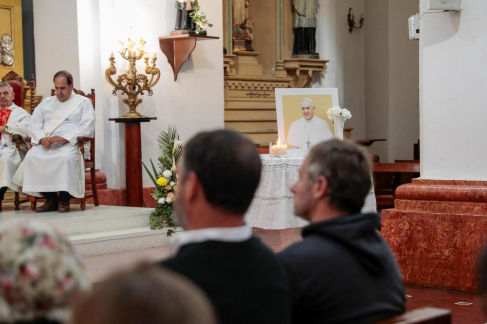 Achával participó de la misa de exequias por el Papa Francisco