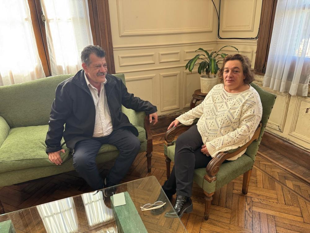 Diálogo político: se reunieron el Intendente Municipal y la Presidenta de la UCR